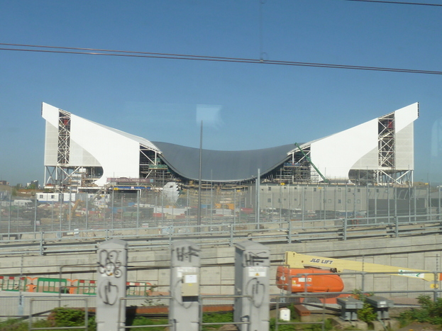 Aquatic centre. Where Ronaldo learnt to dive.