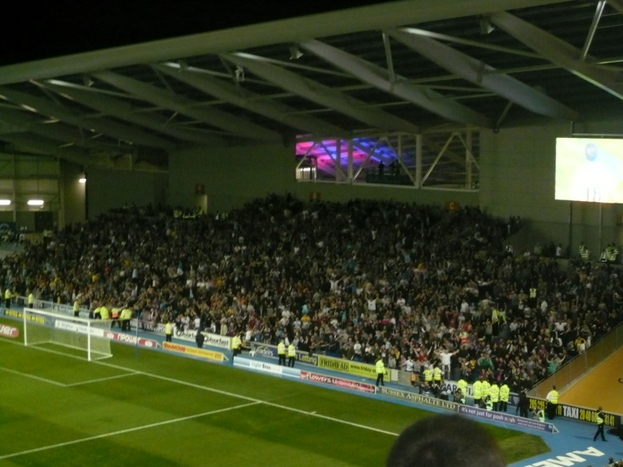  zaha goal- palace end go mental!!! 