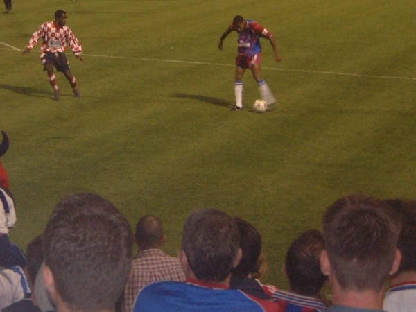 The Palace fans watch Julian Gray