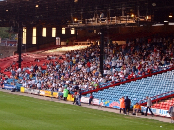 The Fulham fans that made the trip across to South London