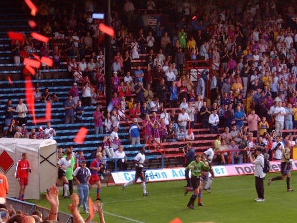 Players take to the pitch