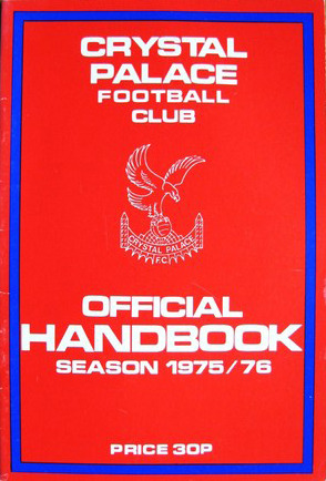 CPFC Supporters' Handbook 1975/76