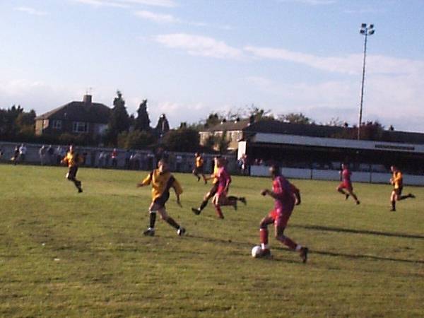 Steve Kabba on the ball for Palace
