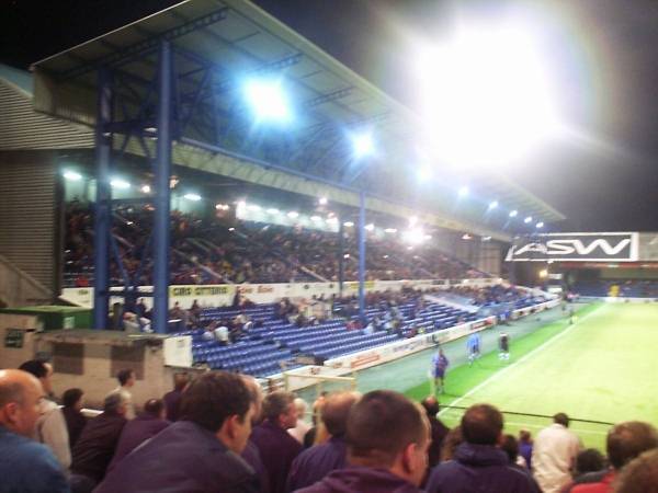 General view of Ninian Park before the start of the game