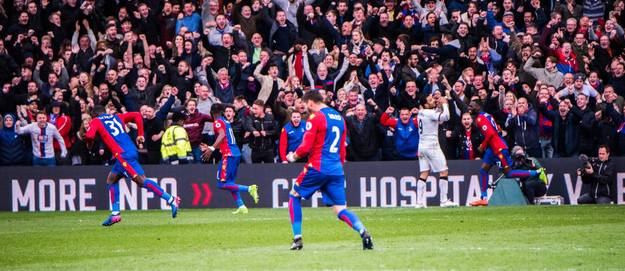 Celebrating the goal (Photo by Andy Roberts)
