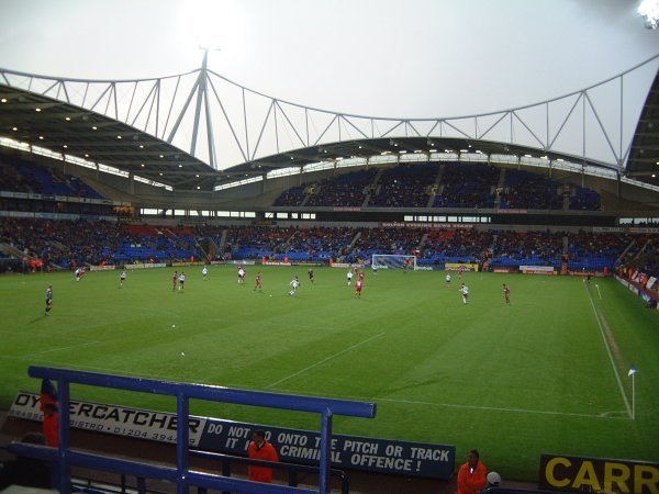 General shot of the Reebok stadium