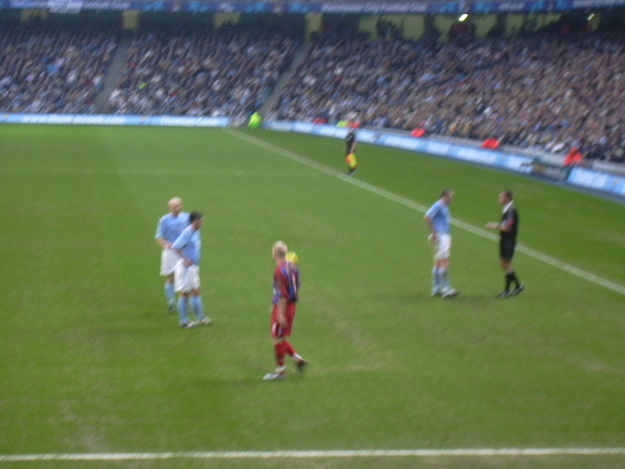 AJ having won the free kick from which we scored.JPG