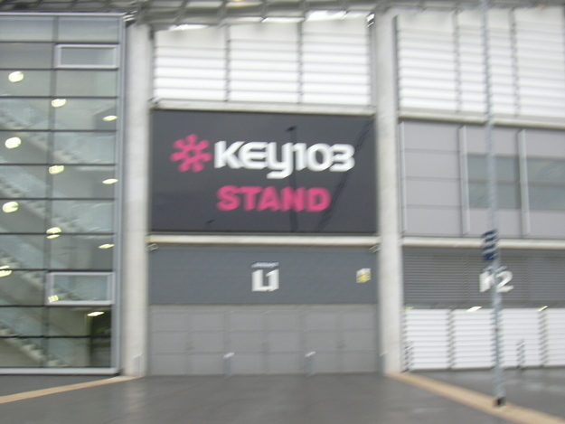 The Key 103 stand - where we sat.JPG
