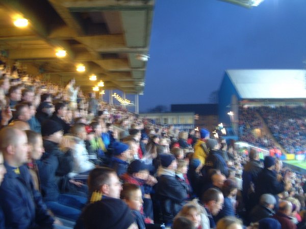 The crowd's eyes are glued to the game