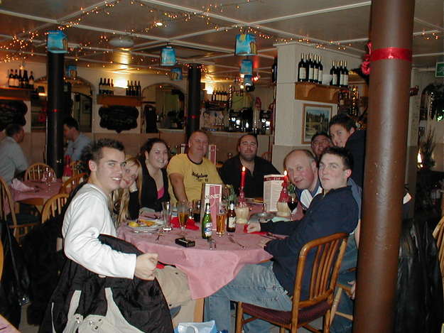 out for a meal joined by rickey