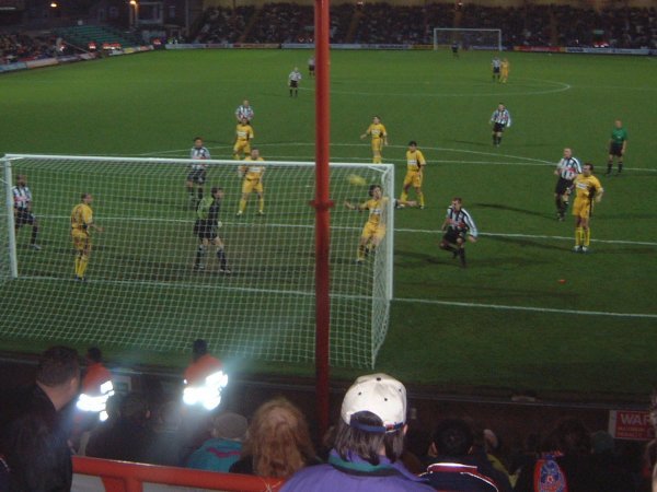 A chance for Grimsby goes too close for comfort