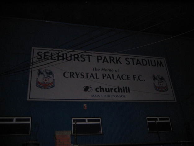 Selhurst Park at 3am