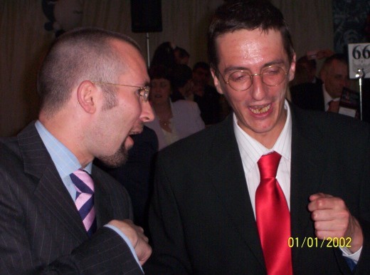 Andy and ??? Tony Blair?