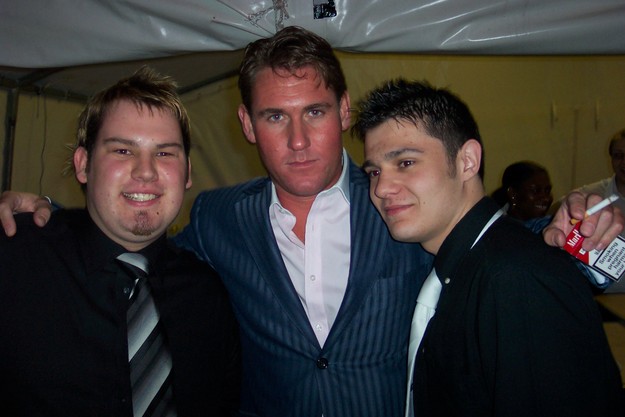 Nick, Mark and Mr Permatan