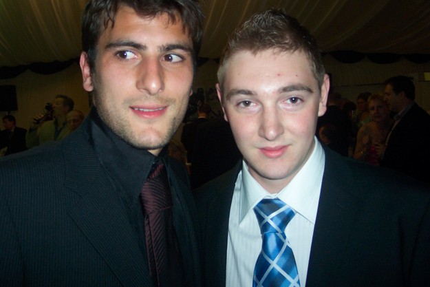 Ventola looking like he wants to run away