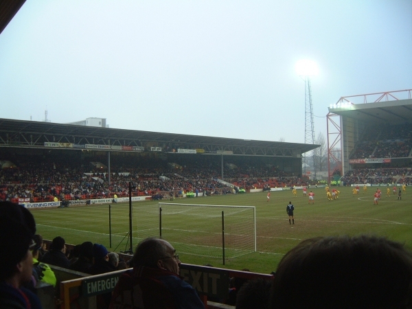 General view of the City Ground during the match