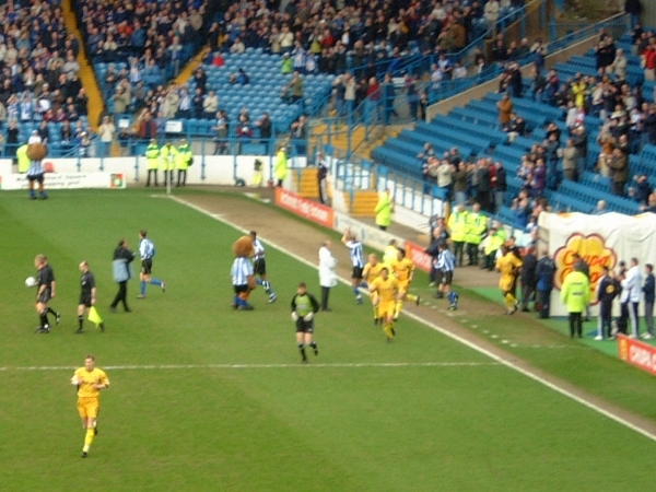 Players take to the field