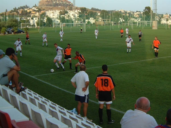 General view of the match