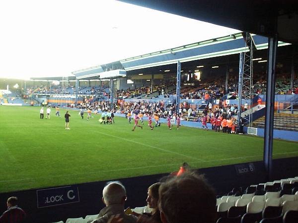 Players take to the pitch