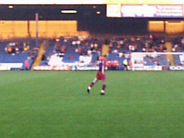 Palace subs train at Half Time