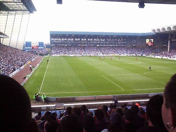 General view of Maine Road before the start of the match