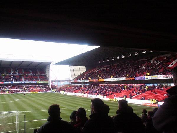 General view of the City Ground before the game
