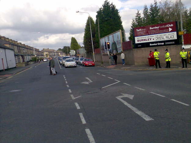 Arriving at the ground