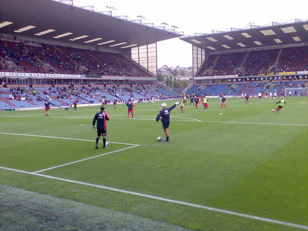 Speroni warming up