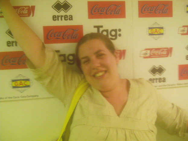 The wife considerably drunk!!